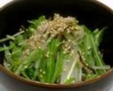 １分で簡単♬塩コンブde水菜の和え物作り方3写真