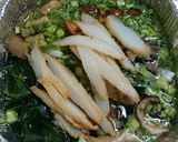 山菜・シャク・きのこ入り金ちゃんうどん作り方7写真
