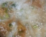 ☆菜の花の雑炊 梅風味鶏そぼろのせ☆作り方10写真