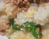 ☆菜の花の雑炊 梅風味鶏そぼろのせ☆作り方13写真
