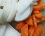 がんも味噌汁作り方1写真
