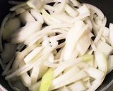 甘め！玉ねぎの卵とじ丼作り方2写真
