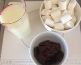 マシュマロでぷるぷるチョコプリン☆作り方1写真