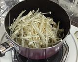 15分で楽うま!キノコのバター醤油パスタ作り方3写真