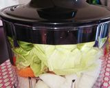 【離乳食中期】野菜煮と野菜スープ作り方1写真