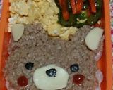 ３色そぼろ丼&くまさん弁当作り方6写真