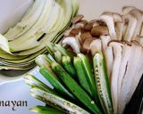 無塩料理☆オクラエリンギの茄子ロール煮込作り方1写真