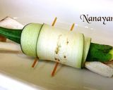 無塩料理☆オクラエリンギの茄子ロール煮込作り方3写真