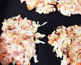 離乳食〜お好み焼き〜つかみ食べ作り方5写真