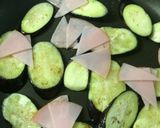 なすとハムのソテー作り方4写真