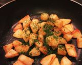 簡単美味しいコロコロポテト のり塩味作り方3写真
