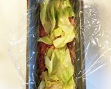 キャベツのミルフィーユ風ミートローフ作り方6写真