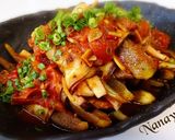 無塩料理☆オクラエリンギの茄子ロール煮込作り方7写真