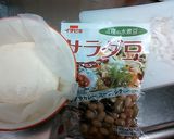 もう一品♡豆腐とお豆の時短ヘルシーサラダ作り方1写真