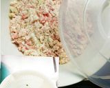 簡単♪豆腐と豚ミンチのレンチン蒸し♬作り方3写真