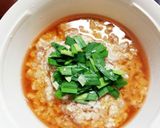簡単♪豆腐と豚ミンチのレンチン蒸し♬作り方4写真