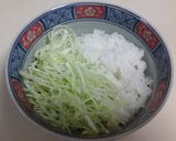 簡単ヘルシー鶏と卵とアボカドドン作り方7写真