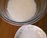 白米で☆もち米みたいなモチモチごはん作り方1写真
