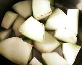 冬瓜の味噌汁作り方3写真