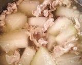 冬瓜の味噌汁作り方4写真