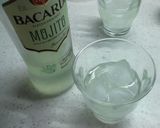 モヒートソーダ　チョコアイスフロート作り方2写真