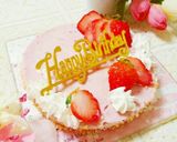 簡単!いちごの春色レアチーズケーキ作り方9写真