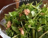 アイスプラントと豆苗のシーチキンサラダ作り方2写真
