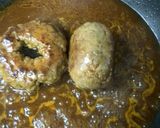 イースター料理煮込みハンバーグ作り方4写真