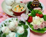 イースター料理 うさぎの巣ごもり作り方7写真