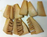 竹の子煮物リメイクで☆竜田揚げ☆作り方1写真