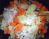 シーフードと野菜のチーズクリームスープ作り方7写真