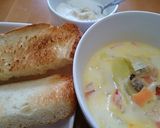 シーフードと野菜のチーズクリームスープ作り方11写真