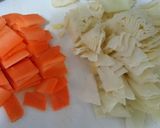シーフードと野菜のチーズクリームスープ作り方2写真