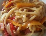 簡単！野菜たっぷり焼きうどん！作り方5写真