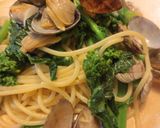 菜の花とアサリのパスタ作り方5写真