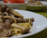 春キャベツとベーコンのパスタ作り方16写真