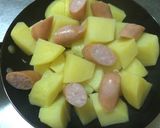 ウィンナーとじゃが芋のチーズ焼き作り方3写真
