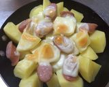 ウィンナーとじゃが芋のチーズ焼き作り方5写真