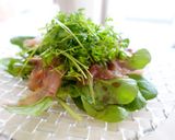 かんたん♡にんじん菜とルッコラのサラダ作り方4写真