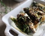オイルサーディンと新玉ねぎの香り焼き作り方6写真