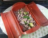 ~鶏の砂肝しおネギ&生姜スチーム~作り方2写真