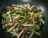 青椒蒟蒻【こんにゃくの青椒肉絲風】作り方7写真