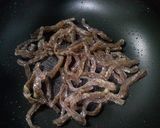 青椒蒟蒻【こんにゃくの青椒肉絲風】作り方5写真