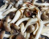 鬼盛りしめじのバターポン酢炒めトースト作り方5写真