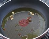 菜の花とタコのトマトソーススパ作り方1写真