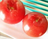 離乳食初期▷トマトのペースト!作り方2写真
