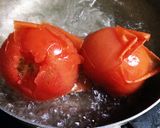 離乳食初期▷トマトのペースト!作り方4写真