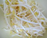 もやしと水菜の梅昆布サラダ作り方1写真