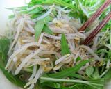 もやしと水菜の梅昆布サラダ作り方3写真
