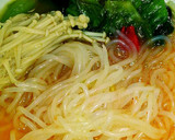 えのきと青梗菜のヘルシーしらたきヌードル作り方4写真